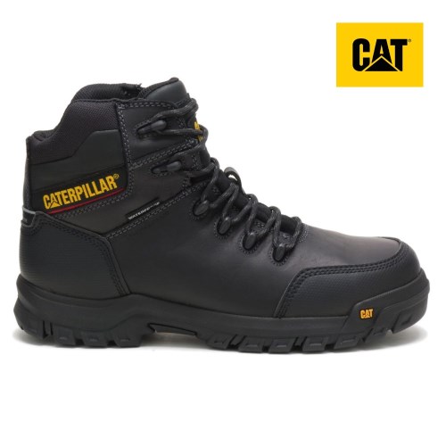 Caterpillar Resorption Waterproof Composite Toe Miesten Turvakengät Mustat (FBQCG)